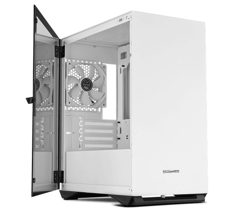 Boitier Gamer NOX Hummer Zero Blanc – Image 3