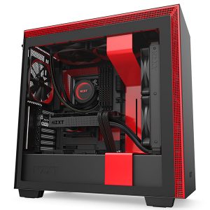 Boitier Gamer NZXT H710i Rouge / Noir