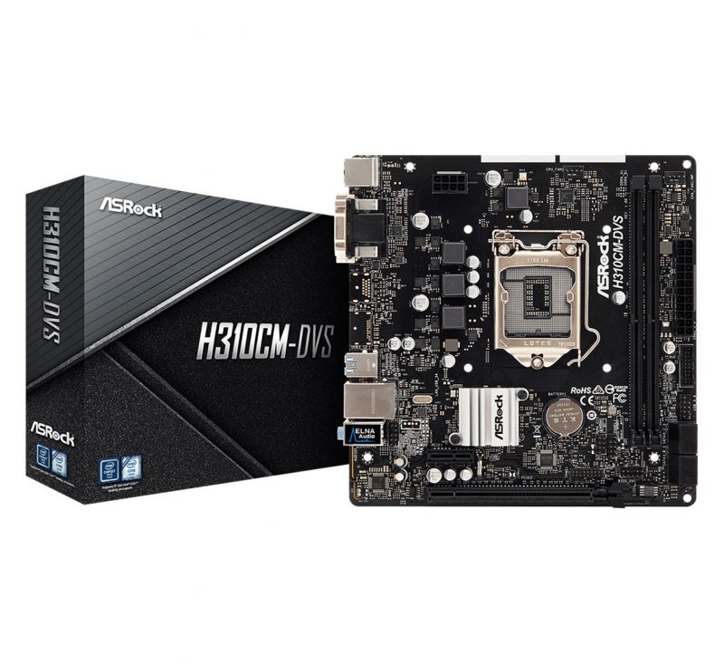 Carte Mère ASRock H310CM-DVS