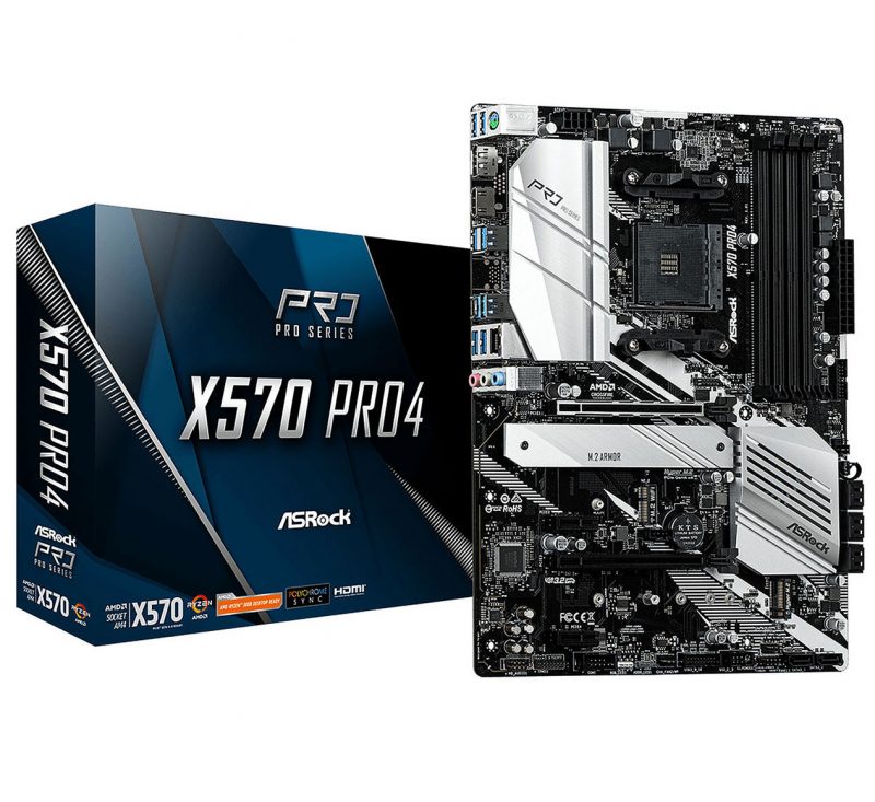 Carte Mère ASRock X570 Pro4
