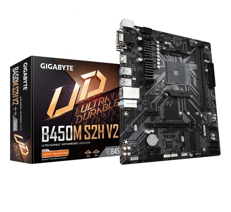 Carte Mère Gigabyte B450M S2H V2