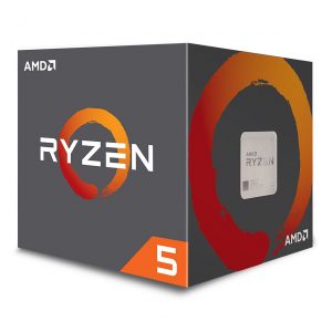 Processeur AMD Ryzen 5 2600X Wraith Spire Edition (3.6 GHz up to 4.2 GHz) 16 Mo cache