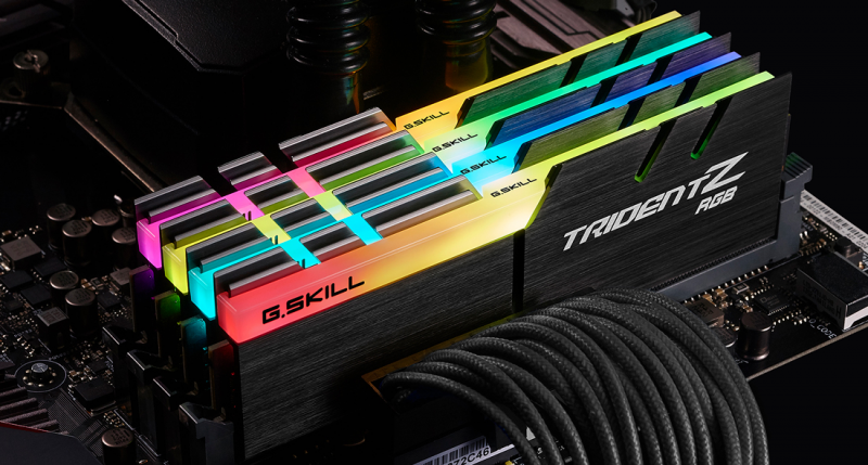 RAM G.SKILL Trident Z RGB 32GB DDR4 3200MHZ 8GBx4 – Image 3