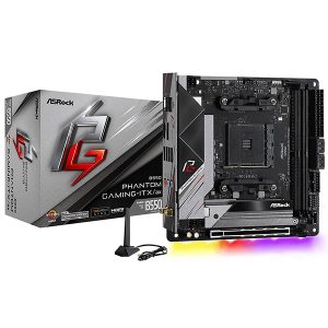 Carte Mère ASRock B550 Phantom Gaming ITX/AX