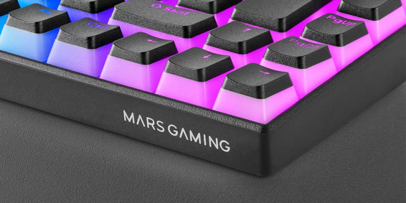 Clavier Gamer Mars Gaming MKCLOUD Red Switch NOIR – Image 4