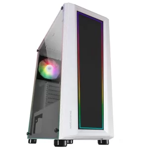 Boitier MARS GAMING MCART ARTISTIQUE BLANC
