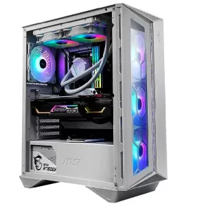 PC GAMER MSI MPG GUNGNIR 110R BLANC AMD RYZEN 9 5900X RTX 3070 MARS GAMING ML-ONE240 32GB RAM 1TB SSD PSU 750W