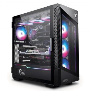 PC GAMER MSI MPG VELOX 100R AMD RYZEN 9 5900X RTX 4070Ti ANTEC SYMPHONY 360 32GB RAM 1TB SSD PSU 750W