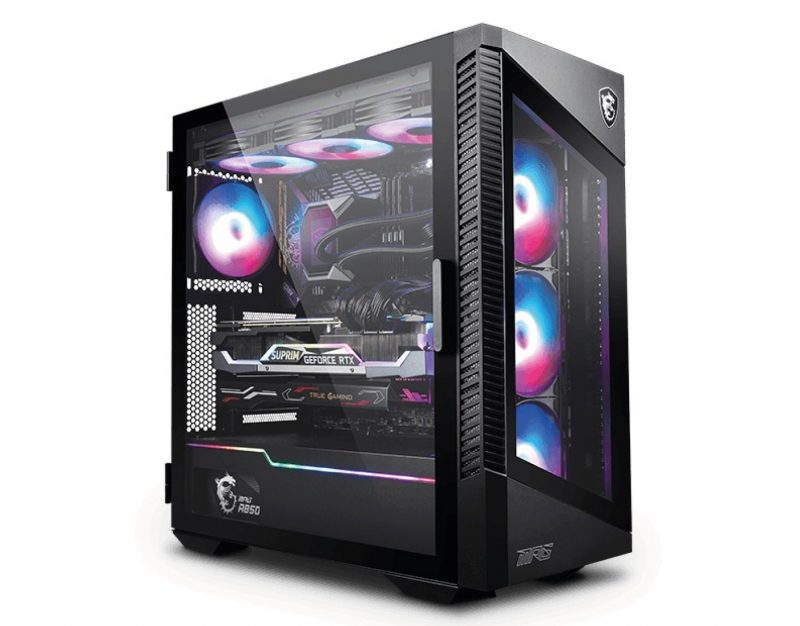 PC GAMER MSI MPG VELOX 100R AMD RYZEN 9 5900X RTX 4070Ti ANTEC SYMPHONY 360 32GB RAM 1TB SSD PSU 750W