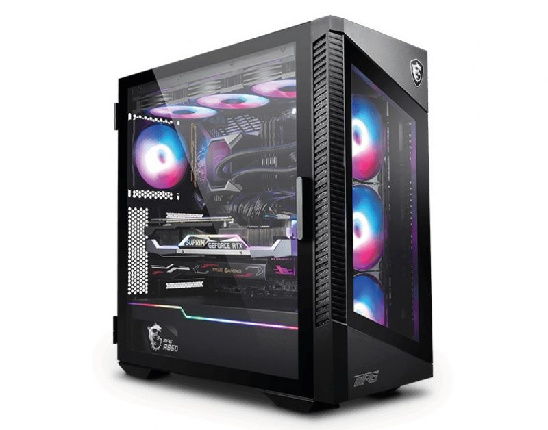 PC GAMER MSI MPG VELOX 100R AMD RYZEN 9 5950X RTX 4070Ti ANTEC SYMPHONY 360 32GB RAM 1TB SSD PSU 750W