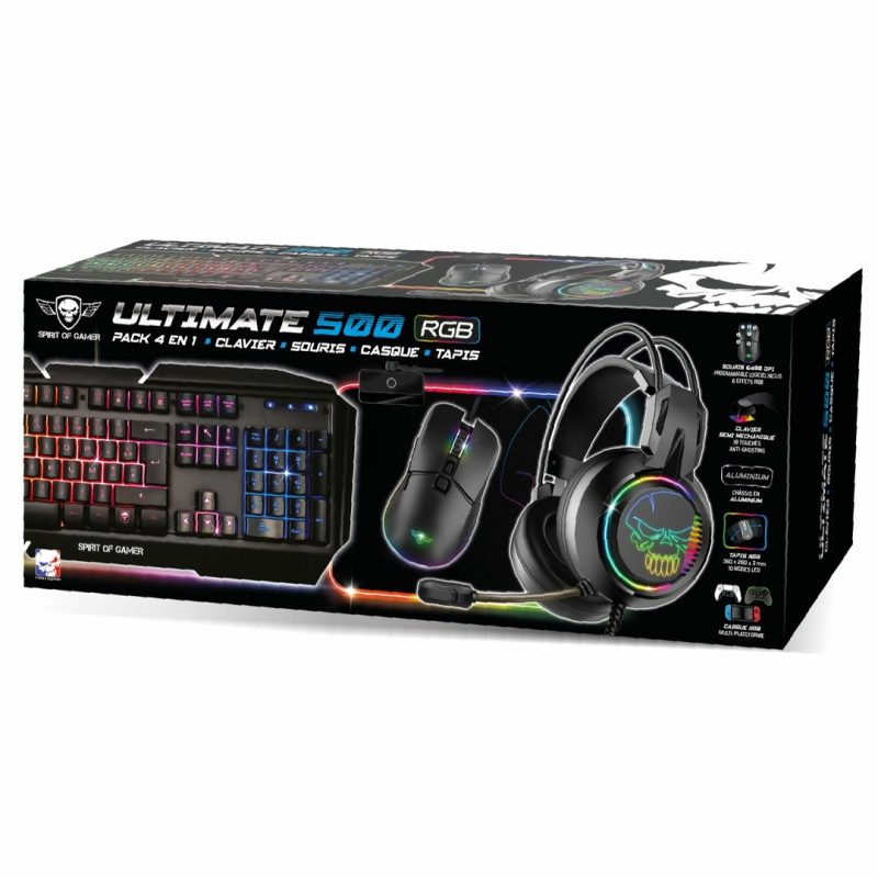 PACK GAMER 4 EN 1 Spirit of Gamer ULTIMATE 500 RGB – Image 4
