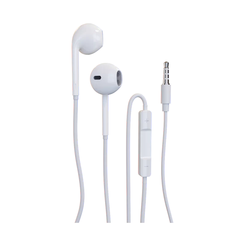 ORYX SEF-035J Ecouteur filaire longueur 120cm TPE connecteur jack 3.5mm
