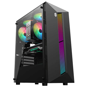 PC GAMER SG-LINES FRGB NOIR INTEL CORE i5 13400F RTX 3050 16GB RAM 512GB SSD PSU 550W