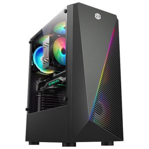 PC GAMER SG-WAVE FRGB NOIR AMD RYZEN 5 3600 RADEON RX 580 16GB RAM 256GB SSD PSU 550W