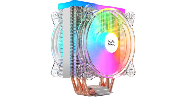 AIRCOOLER Mars Gaming MCPU66 TRIPLE ARGB 120mm – Image 2