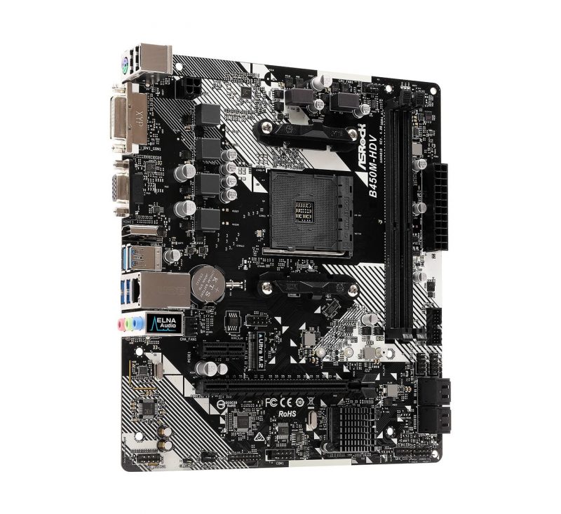 CARTE MERE ASRock B450M-HDV R4.0 – Image 4