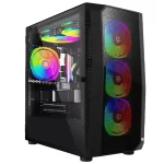 CONFIG PC GAMER SG FIRE 4 FAN ARGB AMD RYZEN 5 3600 RX 5700 XT 8GB / 16GB RAM SSD 250GB PSU 750W