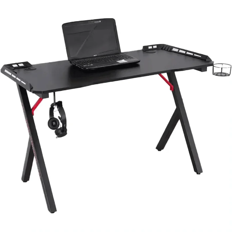 BUREAU GAMER DEADSKULL GT 01 RGB 120CM