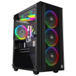 CONFIG PC SG AIRFLOW 4 FAN FRGB AMD Ryzen 3 3100 GT 1030 4GB / 16GB RAM 240GB SSD PSU 550W