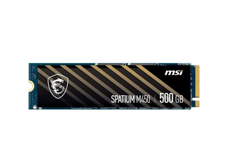 SSD NVME MSI SPATIUM M450 M.2 500GB PCIe 4.0