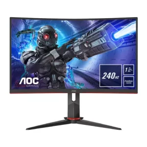 MONITEUR AOC C32G2ZE/BK 31.5″ incurvé VA 240Hz 1 ms