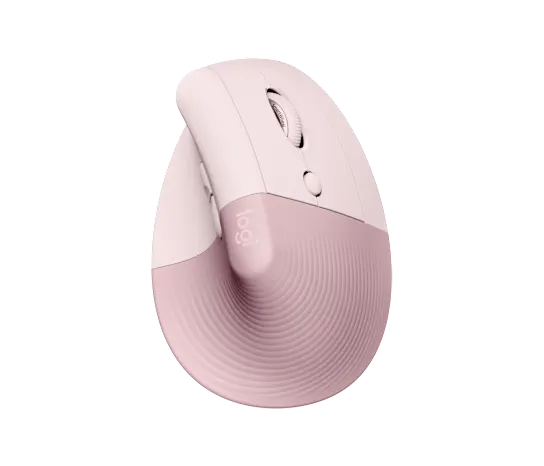 Logitech Lift Vertical Graphite Rose