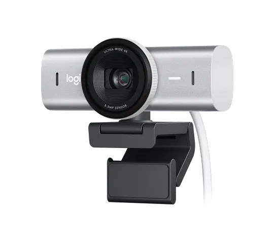 Logitech MX BRIO Gris Pâle 4K