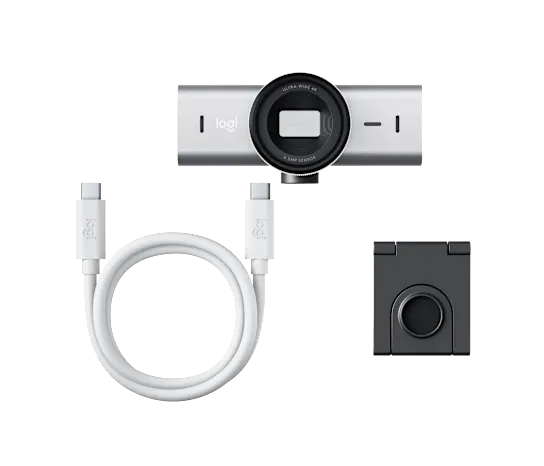 Logitech MX BRIO Gris Pâle 4K – Image 3