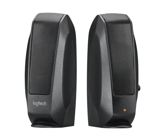 Logitech S120 Slim Haut-parleurs stéréo légers