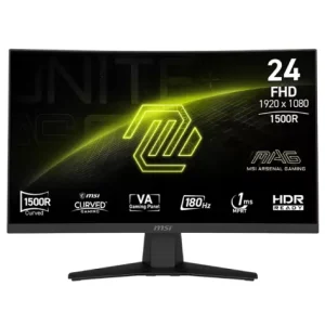 MONITEUR MSI MAG 244C 24″ 1080P CURVED 180Hz 1ms