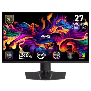 MONITEUR MSI MAG 273QP QD-OLED X24 2K 240Hz 0.03ms