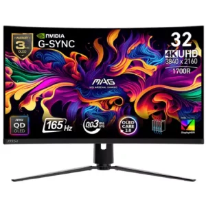 MONITEUR MSI MAG 321CUP 32″ QD-OLED 4K 165Hz 0.03ms
