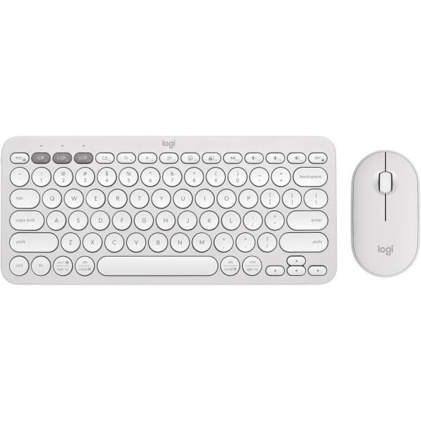 Logitech Pebble 2 Combo Blanc