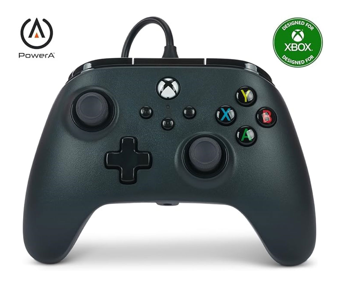 Manette PowerA Filaire Xbox Series XS Noir