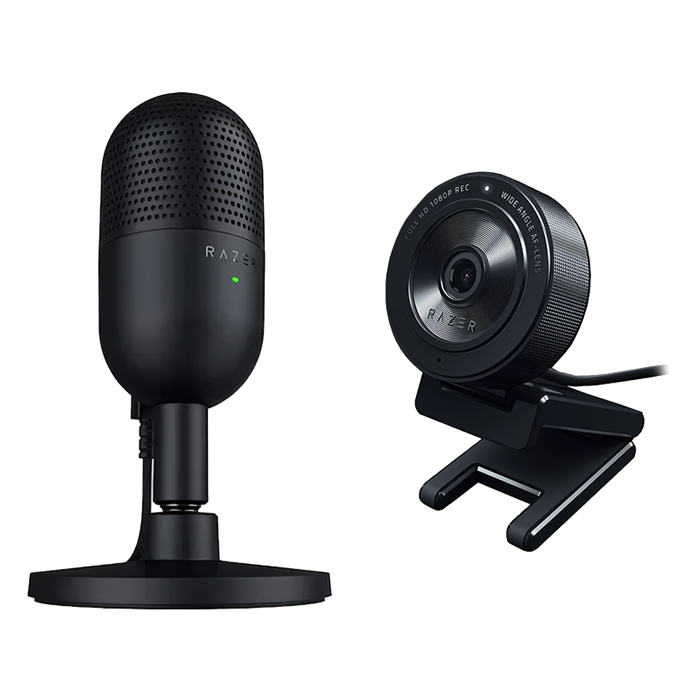 Pack Razer Webcam Kiyo X + Micro Seiren V3 Mini