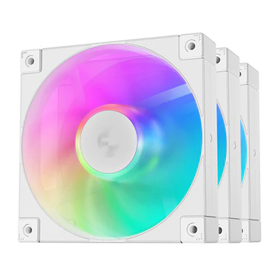 DeepCool FD12 ARGB 3 Fans Blanc