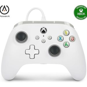 MANETTE PowerA filaire pour Xbox Series X|S PC Blanc