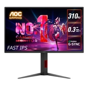 MONITEUR AOC 25G4S 24.5″ Fast IPS 310Hz 0.3ms