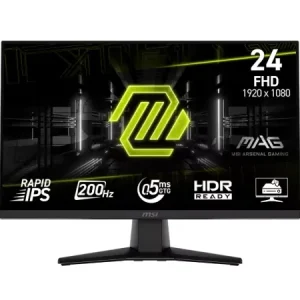 MONITEUR MSI MAG 242F 24″ RAPID IPS 200Hz 0.5ms