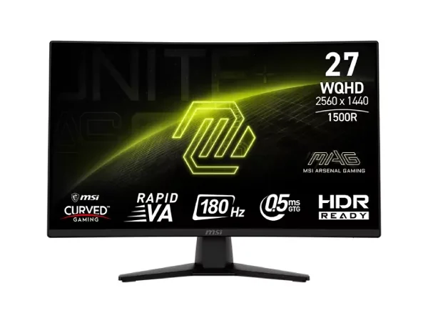 MSI MAG 274CQF 27″ 180Hz 2K CURVED VA