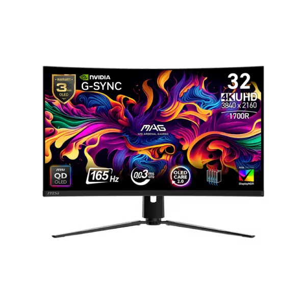 MSI MAG 321CUP 32″ QD-OLED 165Hz 4K