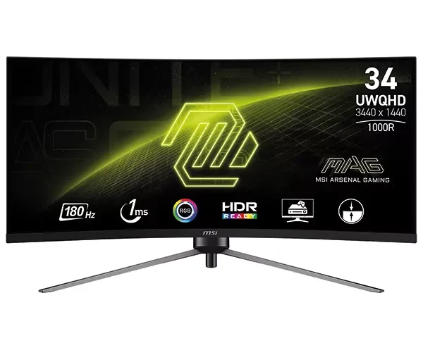 MSI MAG 345CQR 34″ 180Hz Ultrawide VA