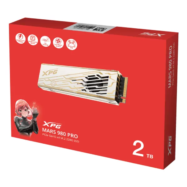 XPG Mars 980 Pro 2To M.2 PCIe Gen5 – Image 4