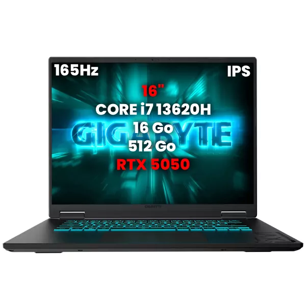 Gigabyte Gaming A16 CTHI3FR893SD Core™ i7 13th, RTX 5050