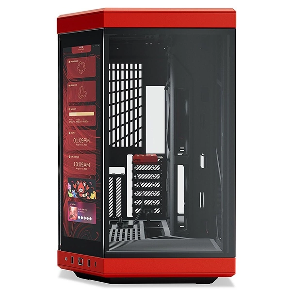 Hyte Y70 Touch Infinite Rouge/Noir 14.9″ – Image 2