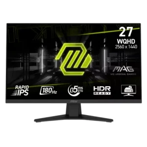 MONITEUR MSI MAG 274QF 27″ RAPID IPS 2K 180Hz 0.5ms