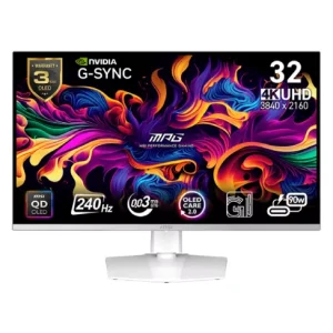 MONITEUR MSI MPG 321URXW 32″ QD-OLED 4K 240HZ 0.03MS