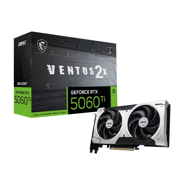 MSI RTX 5060 Ti VENTUS 2X PLUS 8G