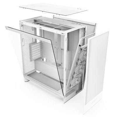 NZXT H7 Flow 2024 Blanc – Image 4