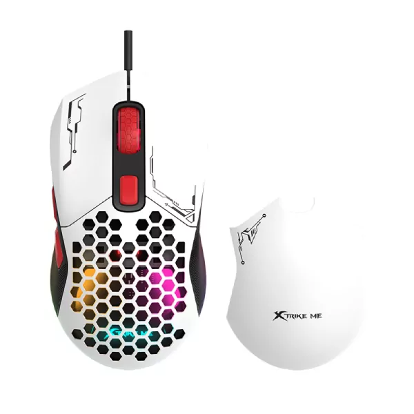 SOURIS GAMER Xtrike Me GM-316W Blanc – Image 2